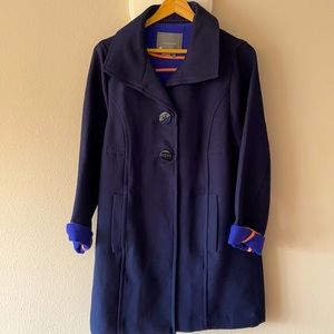 NWOT Anthropologie peacock coat